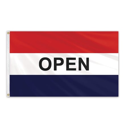 Global Flags Unlimited Open Message Flag 4'x6' Standard Flag 204851